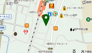 串カツ田中 松戸店の地図画像