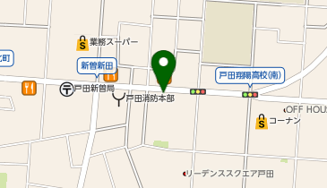 串カツ田中 戸田店の地図画像