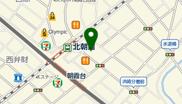 串カツ田中 朝霞台店の地図画像