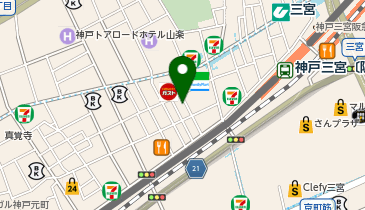 串カツ田中 三宮店の地図画像