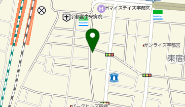 串カツ田中 宇都宮東口店の地図画像