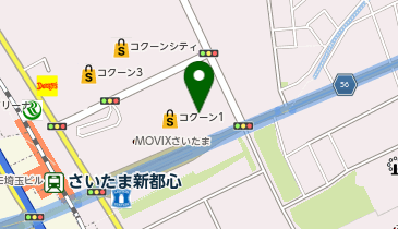 串カツ田中 コクーンシティさいたま新都心店の地図画像