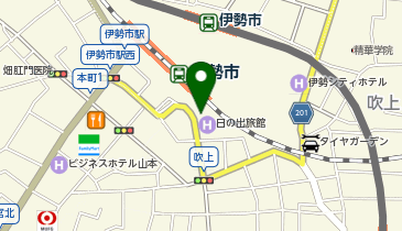 串カツ田中 伊勢店の地図画像