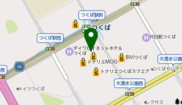 串カツ田中 トナリエつくば店の地図画像