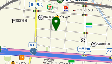 串カツ田中 阪神西宮店の地図画像