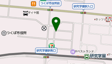 串カツ田中 つくば研究学園店の地図画像