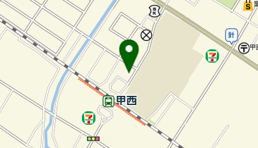 京進の個別指導 スクール・ワン 甲西教室の地図画像