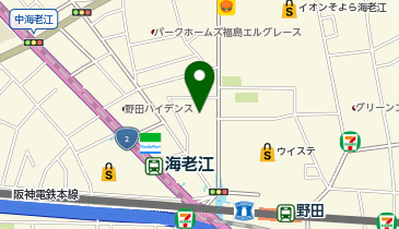 京進の個別指導 スクール・ワン 阪神野田教室の地図画像