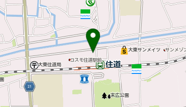 京進の個別指導 スクール・ワン 住道教室の地図画像