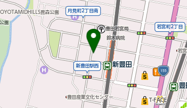 京進の個別指導 スクール・ワン 豊田教室の地図画像