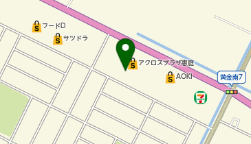 道とん堀 恵庭店の地図画像