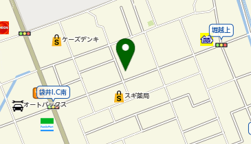 道とん堀 袋井店の地図画像