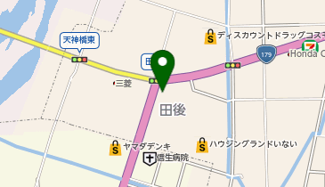 道とん堀 倉吉店の地図画像