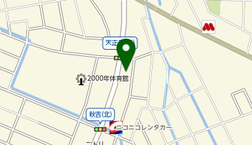 道とん堀 富山天正寺店の地図画像