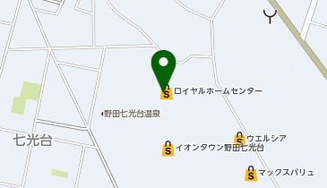 道とん堀 野田店の地図画像