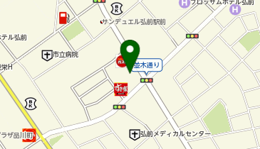 道とん堀 弘前駅前店の地図画像