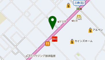 道とん堀 西那須野店の地図画像