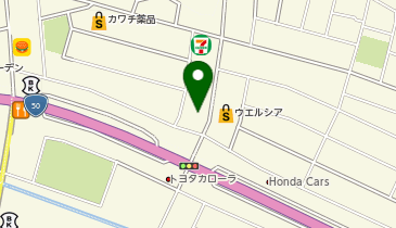 道とん堀 岩瀬店の地図画像