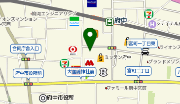 Zoff 府中フォーリス店の地図画像