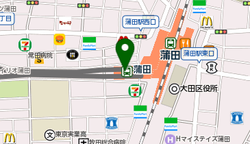 Zoff 東急プラザ蒲田店の地図画像