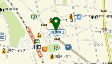 Zoff かわぐちキャスティ店の地図画像