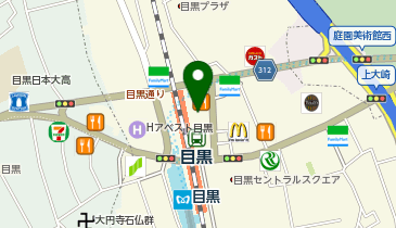 Zoff アトレ目黒店の地図画像