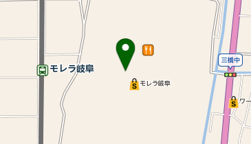 Zoff モレラ岐阜店の地図画像