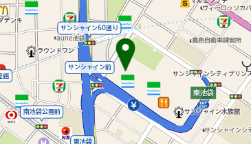 Zoff 池袋サンシャインシティ・アルパ店の地図画像