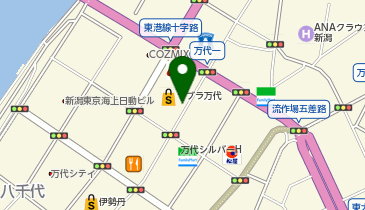 Zoff ラブラ万代店の地図画像