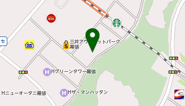 Zoff 三井アウトレットパーク幕張店の地図画像
