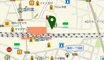 Zoff ルミネ立川店の地図画像