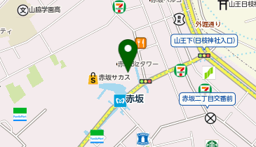 Zoff 赤坂Bizタワー店の地図画像