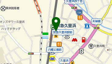 Zoff ウィング久里浜店の地図画像