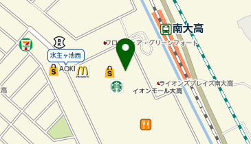 Zoff イオンモール大高店の地図画像