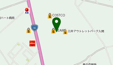 Zoff 三井アウトレットパーク入間店の地図画像