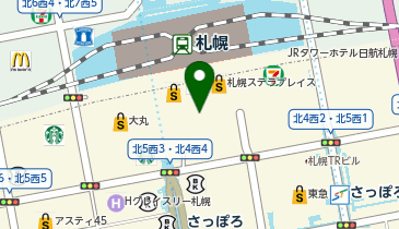 Zoff 札幌アピア店の地図画像