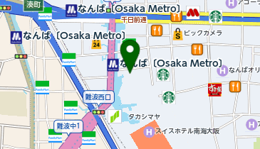 Zoff なんばマルイ店の地図画像