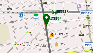 Zoff 新越谷ヴァリエ店の地図画像