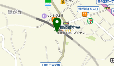 Zoff 横須賀モアーズシティ店の地図画像