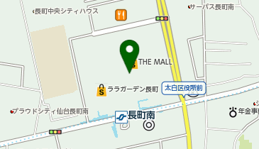 Zoff ララガーデン長町店の地図画像