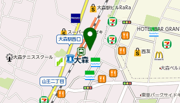 Zoff アトレ大森店の地図画像