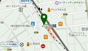 Zoff ルミネ川越店の地図画像