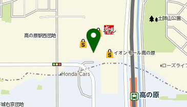 Zoff イオンモール高の原店の地図画像