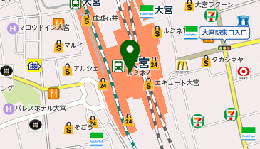 Zoff ルミネ大宮店の地図画像