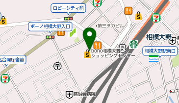Zoff ボーノ相模大野店の地図画像