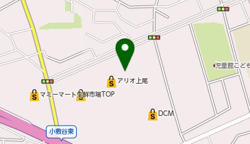 Zoff アリオ上尾店の地図画像