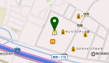 Zoff サンリブシティ小倉店の地図画像