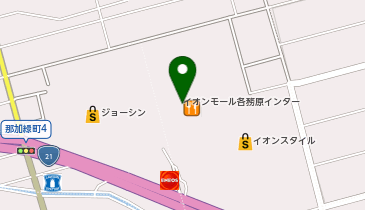 Zoff イオンモール各務原インター店の地図画像