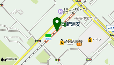 Zoff アトレ新浦安店の地図画像