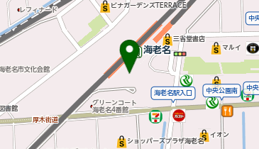 Zoff ビナフロント海老名店の地図画像